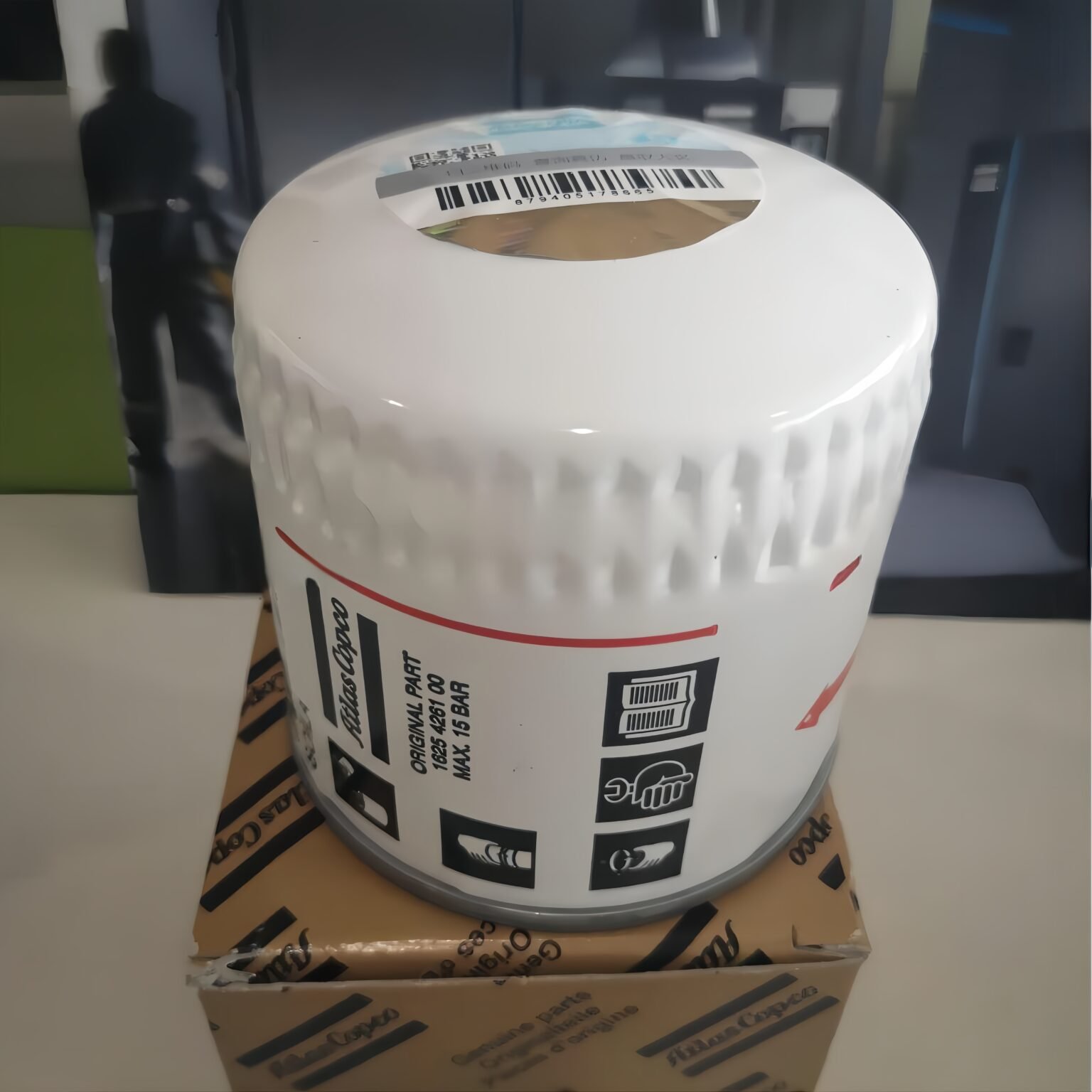 Atlas Copco 3002600670 Filtro de óleo por compressores de ar peças do fornecedor genuíno da China
