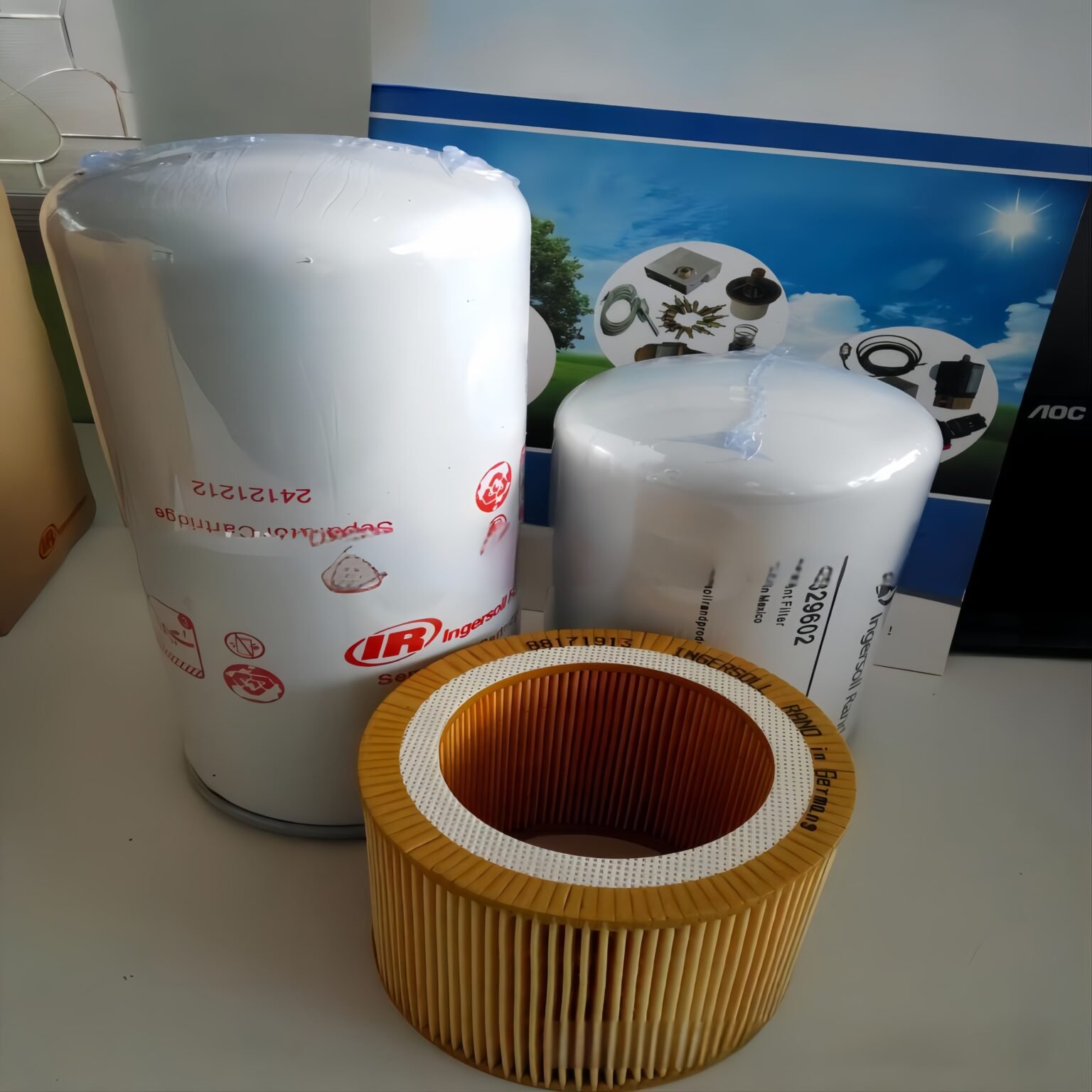 Ingersoll Rand 39329602 Oil Filter By Air Compressors Parts China Genuine Supplier