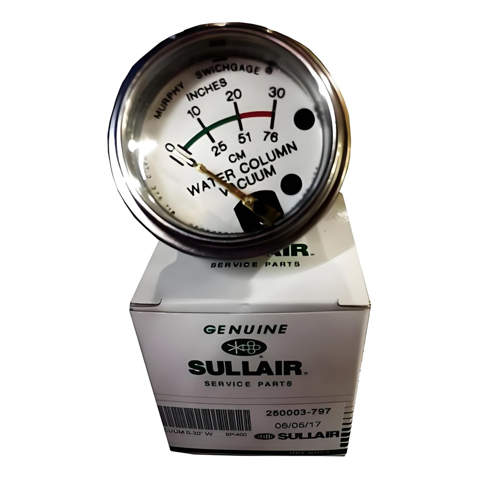 Sullair 02250051-143 Pressure Gauge By Air Compressors Parts China Genuine Supplier