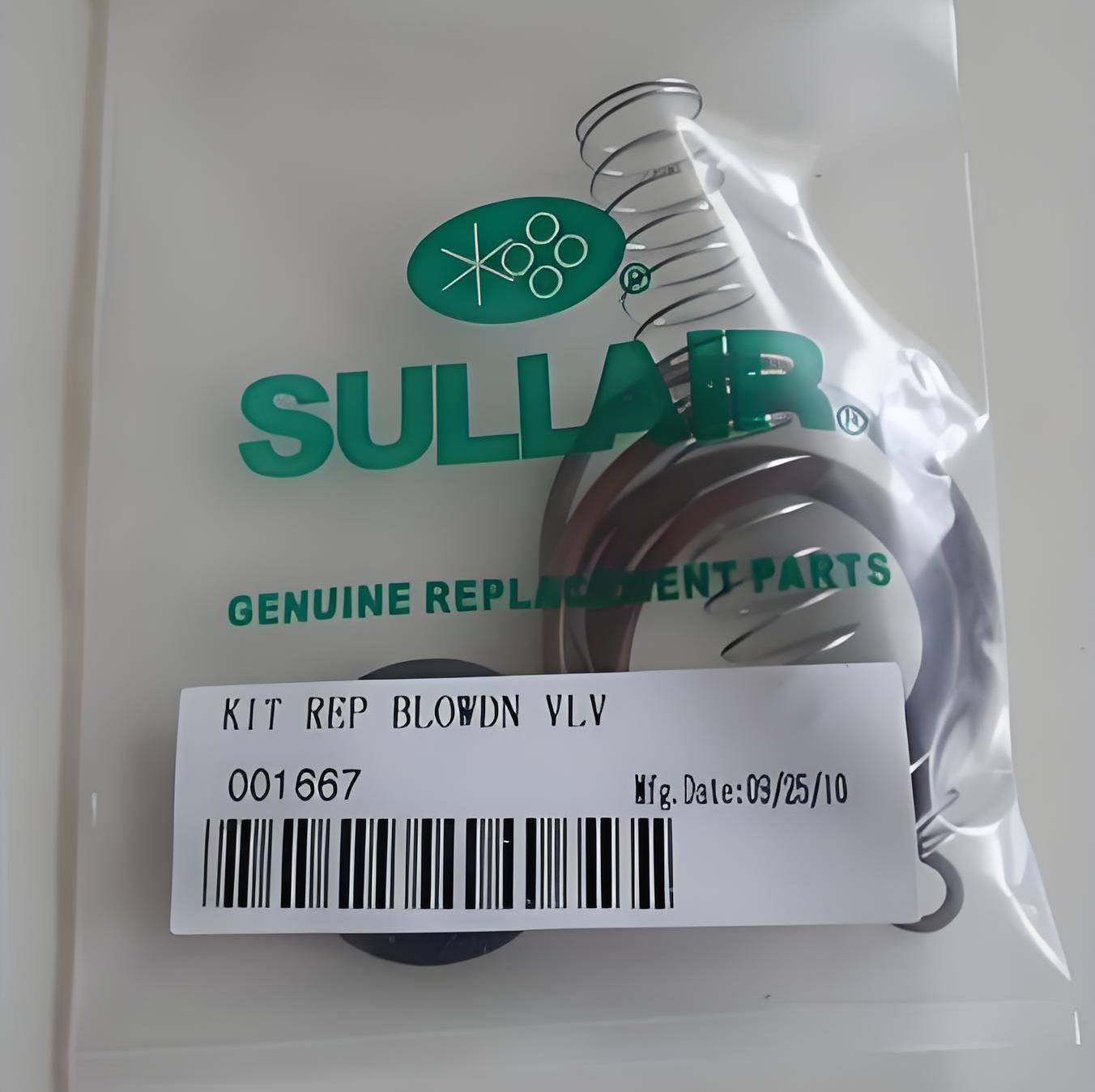 Sullair 02250177-150 Minimum Pressure Valve Service Kit By Air Compressors Parts China Genuine Supplier