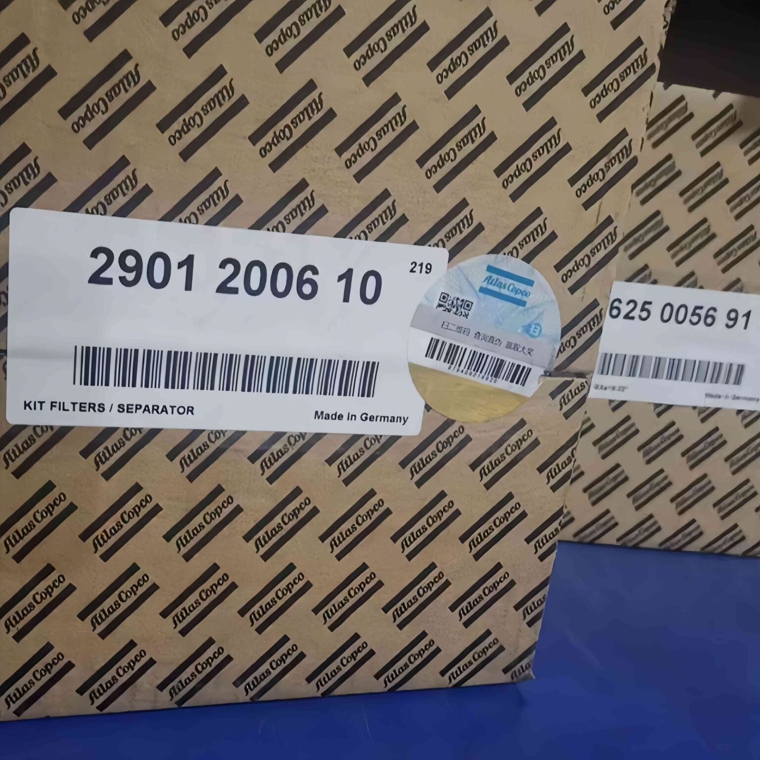 Atlas Copco 2912500102 Compressor SERVICE PACK 250HR BOX 2.2 2912500102 By Air Compressors Parts Genuine Supplier