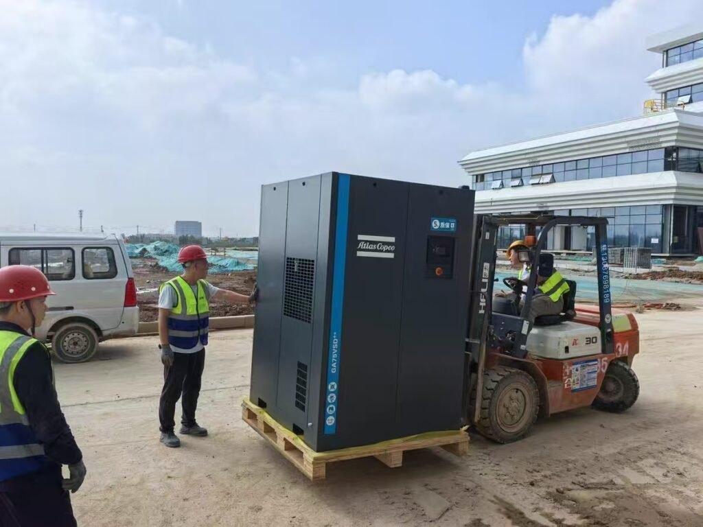 imported used Atlas Copco equipment.